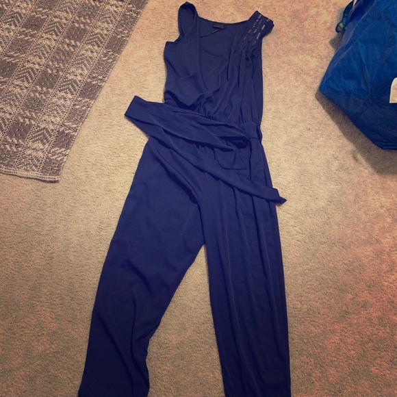 Vero Moda Other - VeroModa Navy Blue Jump Suit